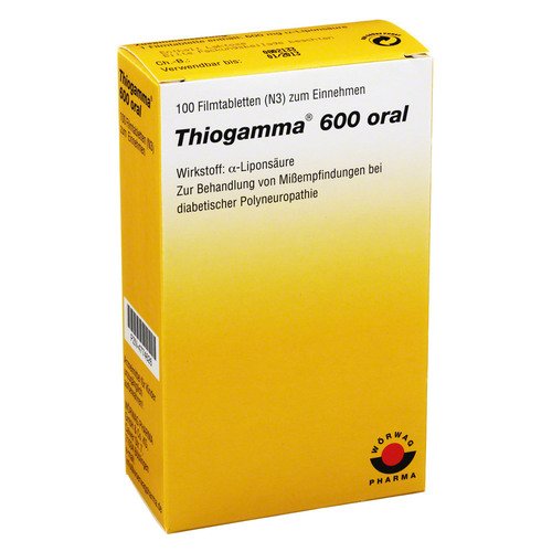Тиогамма 600 Капсулы Цена