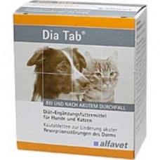 DIA TAB Kautabletten für Hunde und Katzen 6X5.5 St