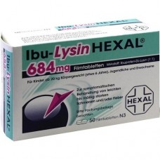 IBU LYSIN HEXAL 684 mg Filmtabletten 50 St