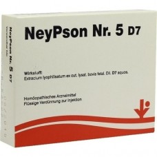 NEYPSON Nr.5 D 7 Ampullen 5X2 ml