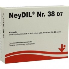NEYDIL Nr.38 D 7 Ampullen 5X2 ml