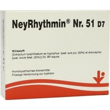NEYRHYTHMIN Nr.51 D 7 Ampullen 5X2 ml