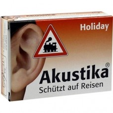 AKUSTIKA Holiday Windschutzwolle+Lärmschutzstöp. 1 P