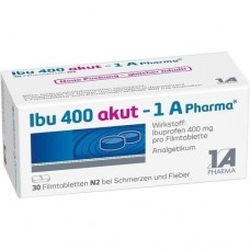 IBU 400 akut 1A Pharma Filmtabletten 30 St