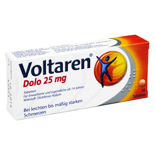 VOLTAREN Dolo 25 mg überzogene Tabletten 20 St.