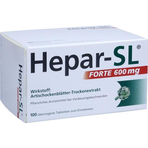HEPAR SL forte 600 mg überzogene Tabletten 100 St.