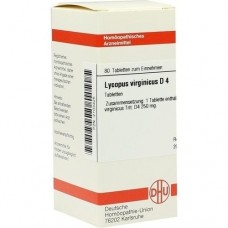 LYCOPUS VIRGINICUS D 4 Tabletten 80 St