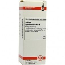 ACIDUM HYDROCHLORICUM D 4 Dilution 50 ml