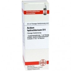 ACIDUM HYDROCHLORICUM D 6 Dilution 20 ml
