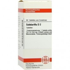 SABDARIFFA D 2 Tabletten 80 St