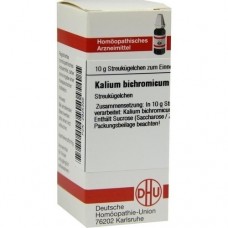 KALIUM BICHROMICUM D 30 Globuli 10 g
