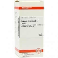 LYCOPUS VIRGINICUS D 6 Tabletten 200 St