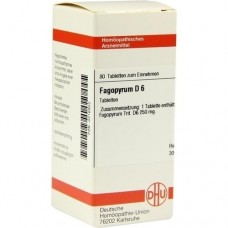 FAGOPYRUM D 6 Tabletten 80 St