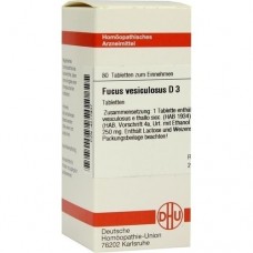 FUCUS VESICULOSUS D 3 Tabletten 80 St