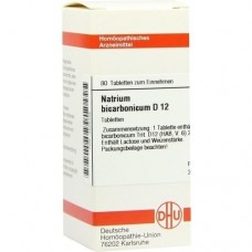 NATRIUM BICARBONICUM D 12 Tabletten 80 St