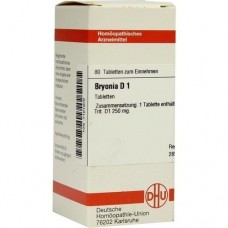 BRYONIA D 1 Tabletten 80 St