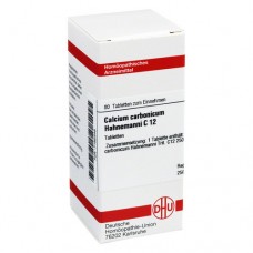 CALCIUM CARBONICUM Hahnemanni C 12 Tabletten 80 St