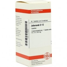 JABORANDI D 12 Tabletten 80 St