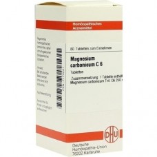 MAGNESIUM CARBONICUM C 6 Tabletten 80 St