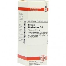 NATRIUM BICARBONICUM D 6 Dilution 20 ml