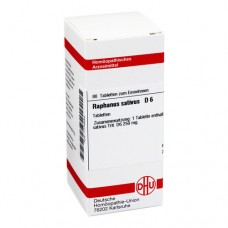 RAPHANUS SATIVUS D 6 Tabletten 80 St