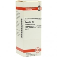 RATANHIA D 2 Dilution 20 ml