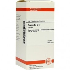 RAUWOLFIA D 6 Tabletten 200 St