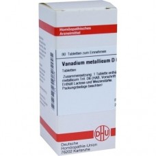 VANADIUM METALLICUM D 6 Tabletten 80 St