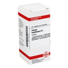 ZINCUM METALLICUM D 5 Tabletten 80 St