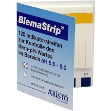 BLEMASTRIP pH 5,6-8,0 Teststreifen 120 St
