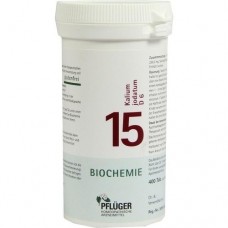 BIOCHEMIE Pflüger 15 Kalium jodatum D 6 Tabletten 400 St
