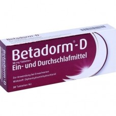 BETADORM D Tabletten 20 St