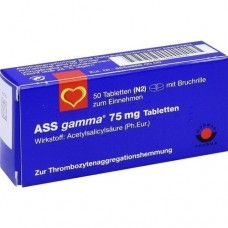 ASS gamma 75 mg Tabletten 50 St