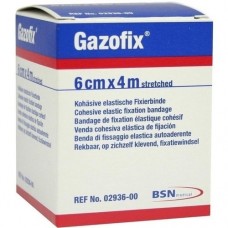 GAZOFIX Fixierbinde 6 cmx4 m hautf. 1 St