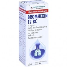 BROMHEXIN 12 BC Tropfen zum Einnehmen 30 ml