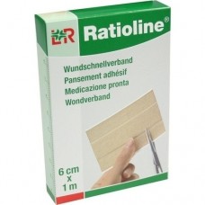 RATIOLINE elastic Wundschnellverband 6 cmx1 m 1 St