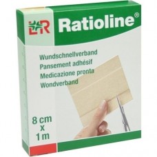 RATIOLINE elastic Wundschnellverband 8 cmx1 m 1 St