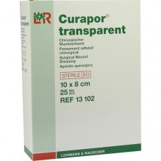 CURAPOR Wundverband steril transparent 8x10 cm 25 St