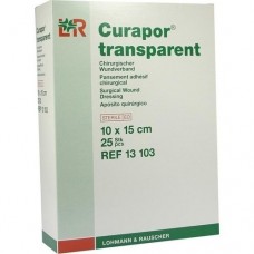 CURAPOR Wundverband steril transparent 10x15 cm 25 St