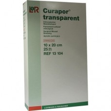 CURAPOR Wundverband steril transparent 10x20 cm 25 St