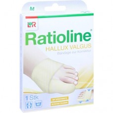 RATIOLINE Hallux valgus Bandage zur Korrektur Gr.M 1 St