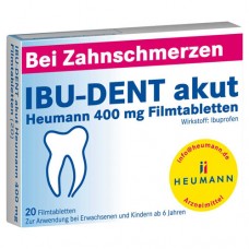 IBU DENT akut Heumann 400 mg Filmtabletten 20 St