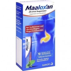 MAALOXAN 25 mVal Suspension 10X10 ml
