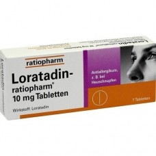 LORATADIN ratiopharm 10 mg Tabletten 7 St