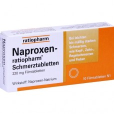 NAPROXEN ratiopharm Schmerztabl. Filmtabletten 10 St