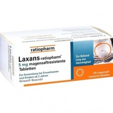 LAXANS ratiopharm 5 mg magensaftres.Tabletten 100 St