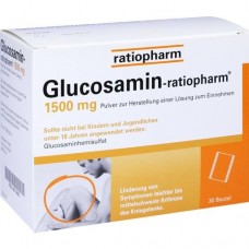 GLUCOSAMIN ratiopharm 1500 mg Plv.z.H.e.L.z.Einn. 30 St