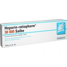 HEPARIN RATIOPHARM 30.000 Salbe 100 g