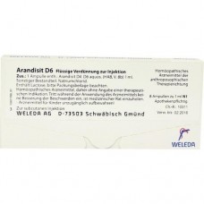 ARANDISIT D 6 Ampullen 8X1 ml