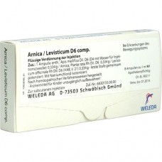 ARNICA/LEVISTICUM D 6 comp.Ampullen 8X1 ml